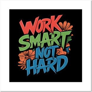 wark smart not hard Posters and Art